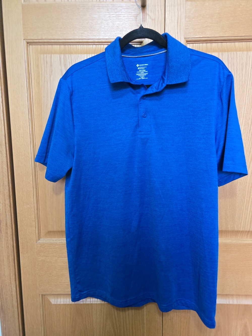 Men's Performance Polo Shirt in Blue